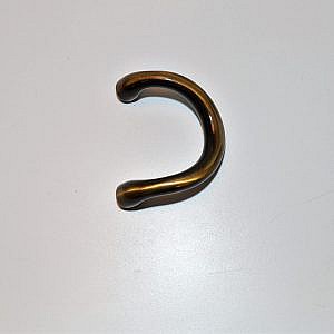 Greep vast brons/goud/zwart. Hoh maat schroefgaten: 100mm.