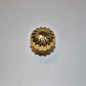 Gouden/Messing Knop voor buitendeur Draaibaar.