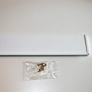 Brievenbus Wit met klep Lengte=73mm breedte= 340mm (tochtklep) (brievenklep) (brievenbus) (klep)