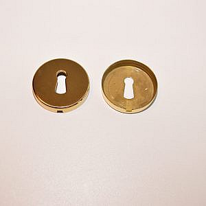 Valli valli deur rozet massief messing/goud cilinder rozet ROZET    VV K1121  MES   SLG  PRIJS PER SET! (valli&valli) (slim design) (italian design) (deurbeslag) (outlet) (hang en sluitwerk) (hang en sluitwerk outlet) (Deurbeslag outlet) (beslag) (deurrozet) (rozetje) (hout) (beslag voor houten deur) (deuren) (italiaans beslag) (Valli&colombo) (kwaliteits beslag)