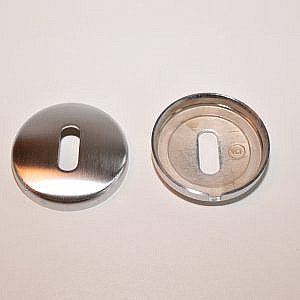 Valli Valli deur rozet EV1/ZILVER   Cilinder-ROZET    VV K1120  M/CHRO     SLG  PRIJS PER PAAR! (valli&valli) (valli&Colombo) (italaans beslag) (italian design) (deurbeslag) (outlet) (hang en sluitwerk outlet) (beslag) (deurrozet) (rozetje) (hout) (deur) (design) (cilinderrozetje) (cilinderrozet)