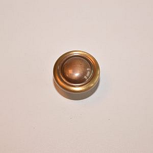 Valli Valli Messing/bruin  Massieve meubelknop  MEUBELKNOP  MESS GEBR 40MM 308-A V+V  B308-A    PRIJS PER 1