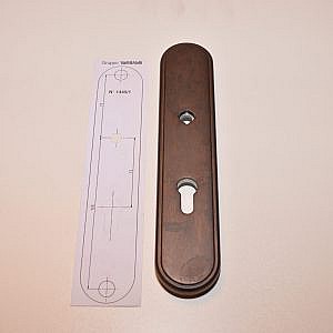 Valli Valli deur schild industrieel/brunito  VH SCHILD BRUNITO