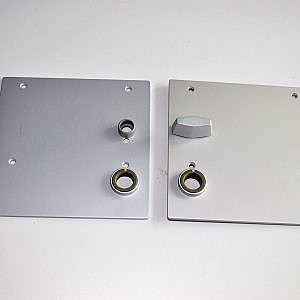 Archi kwadraat schild voor wc Din rechts 63x8  (wc) (schild) (kwadraatschild)