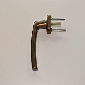 Roto schuifpui hendel BRUT/champagne kleurig tbv hefschuifpuien .